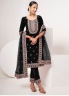 Embroidered Work Pant Style Designer Salwar Suit - 2