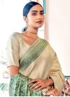 Kanjivaram Silk Woven Work Trendy Classic Saree - 1
