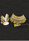 Dignified Alloy Gold Rodium Polish Jewellery Set For Ceremonial - 1