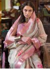 Digital Print Work Banarasi Silk Designer Traditional Saree - 1
