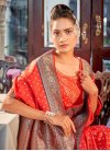 Banarasi Silk Woven Work Trendy Classic Saree - 1