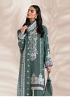 Faux Georgette Pant Style Pakistani Suit - 1