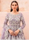 Net  Designer Floor Length Salwar Suit For Bridal - 1