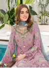 Georgette Pakistani Straight Salwar Suit For Festival - 3