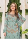 Embroidered Work Pakistani Straight Salwar Suit - 3