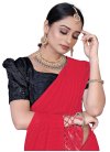Georgette Satin Traditional Designer Saree For Casual - 2
