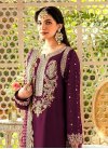Embroidered Work Pakistani Straight Salwar Suit - 1