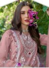Organza Embroidered Work Pant Style Pakistani Salwar Suit - 1