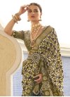 Silk Blend Traditional Designer Saree For Festival - 2