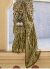 Silk Blend Traditional Designer Saree For Festival - 3