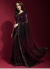 Faux Georgette Lace Work Traditional Designer Saree - 2