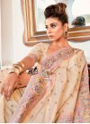 Woven Work Silk Blend Designer Contemporary Style Saree - 1