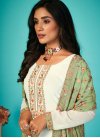 Georgette Palazzo Straight Salwar Kameez For Party - 2
