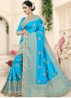 Art Silk Trendy Saree For Ceremonial - 1