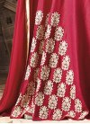 Picturesque Booti Work Silk Designer Salwar Kameez For Ceremonial - 1