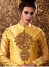 Art Silk Readymade Designer Salwar Suit For Ceremonial - 1