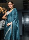 Satin Silk Designer Contemporary Saree For Festival - 1