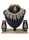 Dignified Alloy Gold Rodium Polish Jewellery Set For Festival - 1