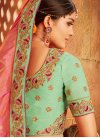 Embroidered Work Banarasi Silk Trendy Classic Saree - 2