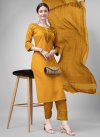 Cotton Blend Readymade Designer Suit For Casual - 2