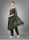 Embroidered Work Cotton Blend Readymade Salwar Suit - 2
