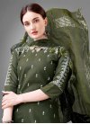 Embroidered Work Cotton Blend Readymade Salwar Suit - 3
