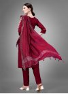 Embroidered Work Cotton Blend Readymade Designer Salwar Suit - 2