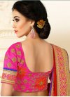 Excellent Net Embroidered Work Trendy Classic Saree - 1