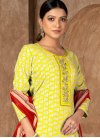 Lace Work Palazzo Salwar Suit - 2