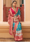 Silk Blend Traditional Designer Saree For Ceremonial - 1