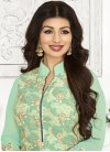 Embroidered Work Ayesha Takia Long Length Pakistani Salwar Suit For Ceremonial - 1