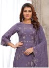 Georgette Pakistani Straight Salwar Suit For Ceremonial - 1