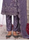 Georgette Pakistani Straight Salwar Suit For Ceremonial - 3