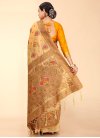 Woven Work Designer Traditional Saree - 3