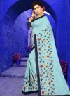 Art Silk Lace Work Designer Traditional Saree - 1
