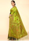 Raw Silk Woven Work Designer Traditional Saree - 1