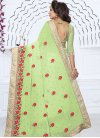 Embroidered Work Traditional Saree For Party - 2