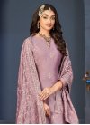 Vichitra Silk  Pant Style Salwar Kameez - 1