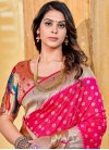 Woven Work Trendy Saree For Ceremonial - 1