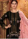 Embroidered Work Faux Georgette Pant Style Pakistani Salwar Suit - 2