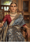Banarasi Silk Woven Work Trendy Classic Saree - 2