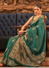 Tussar Silk Trendy Designer Saree - 1