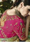 Banarasi Silk Beads Work Trendy Saree - 1