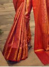 Woven Work Handloom Silk Designer Traditional Saree - 3
