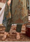 Digital Print Work Pant Style Classic Salwar Suit - 2