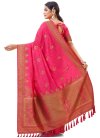 Woven Work Raw Silk Contemporary Style Saree For Ceremonial - 3