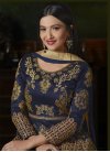 Gauhar Khan Art Silk Floor Length Anarkali Suit - 1