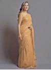 Faux Georgette Traditional Designer Saree For Casual - 1