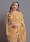 Faux Georgette Traditional Designer Saree For Casual - 2