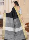 Kanjivaram Silk Thread Work Contemporary Style Saree - 2